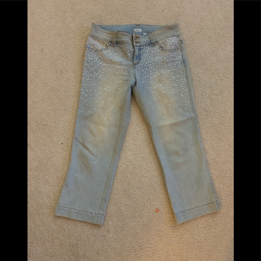 COPY - Blinged out jeans by Cache size 10